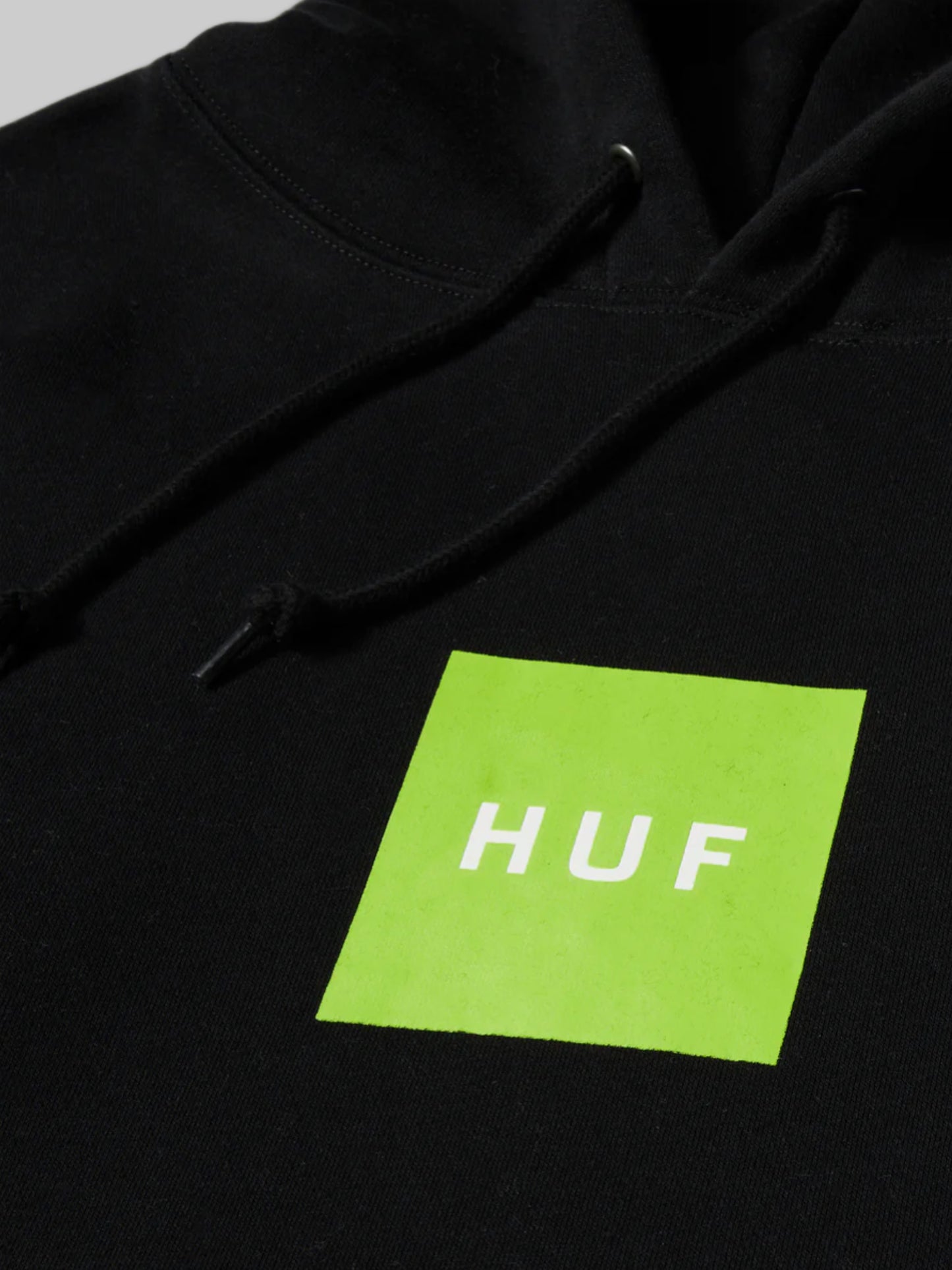 HUF Set Box Pullover Hoodie Black