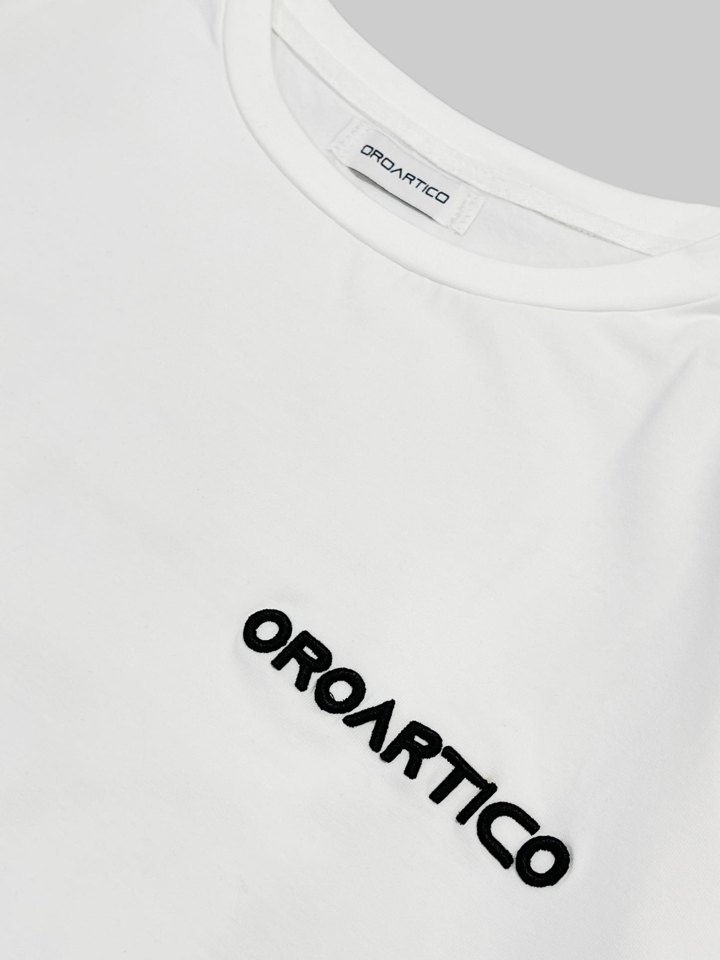 Longsleeve Shirt Boxy White Oroartico