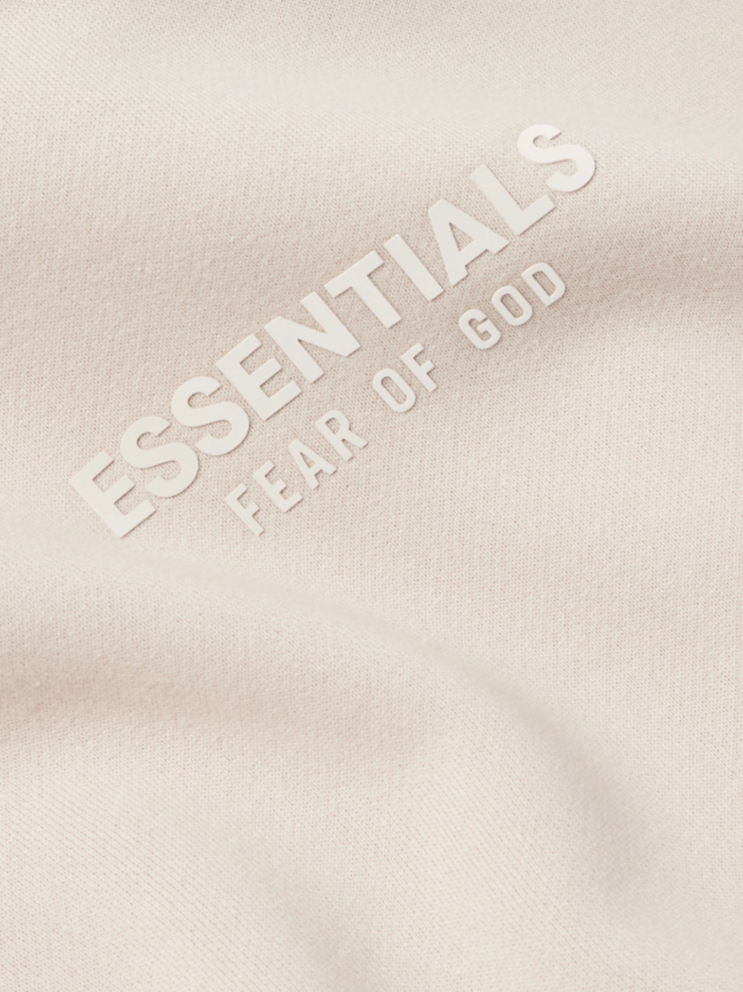 Hoodie Beige Essentials Fear Of God
