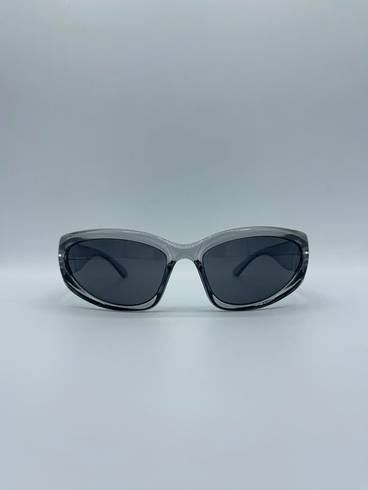SPACE Sunglasses - Transparent Grey