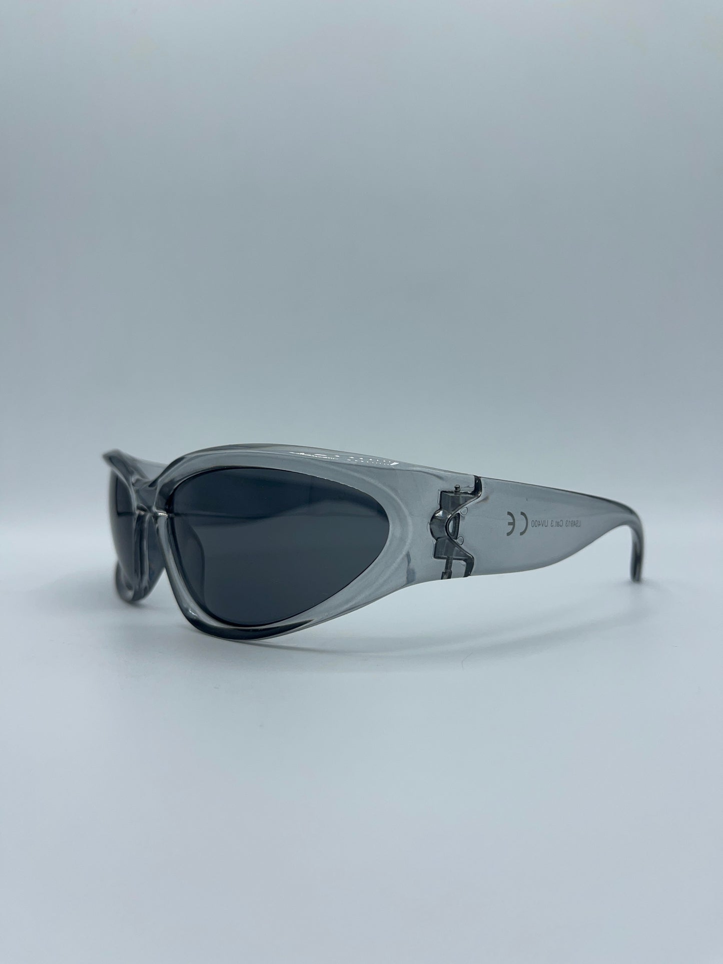 SPACE Sunglasses - Transparent Grey