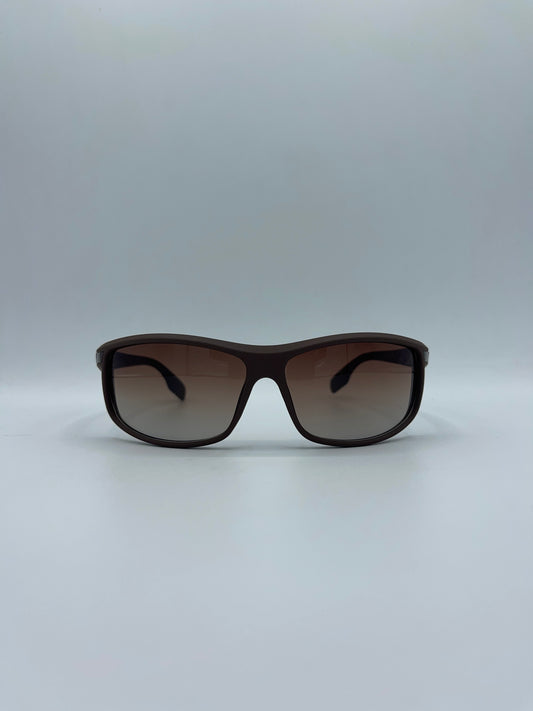 SATURN Sunglasses - Satin Brown