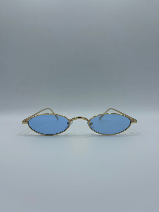 CUBA Sunglasses - Transparent Blue