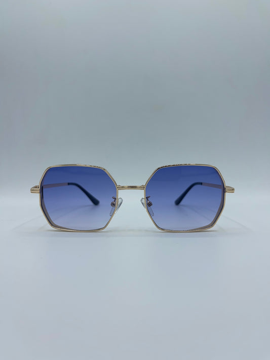 DETROIT Sunglasses - Transparent Blue