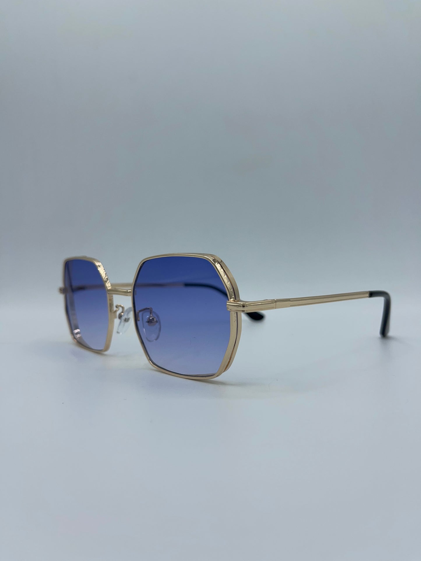 DETROIT Sunglasses - Transparent Blue