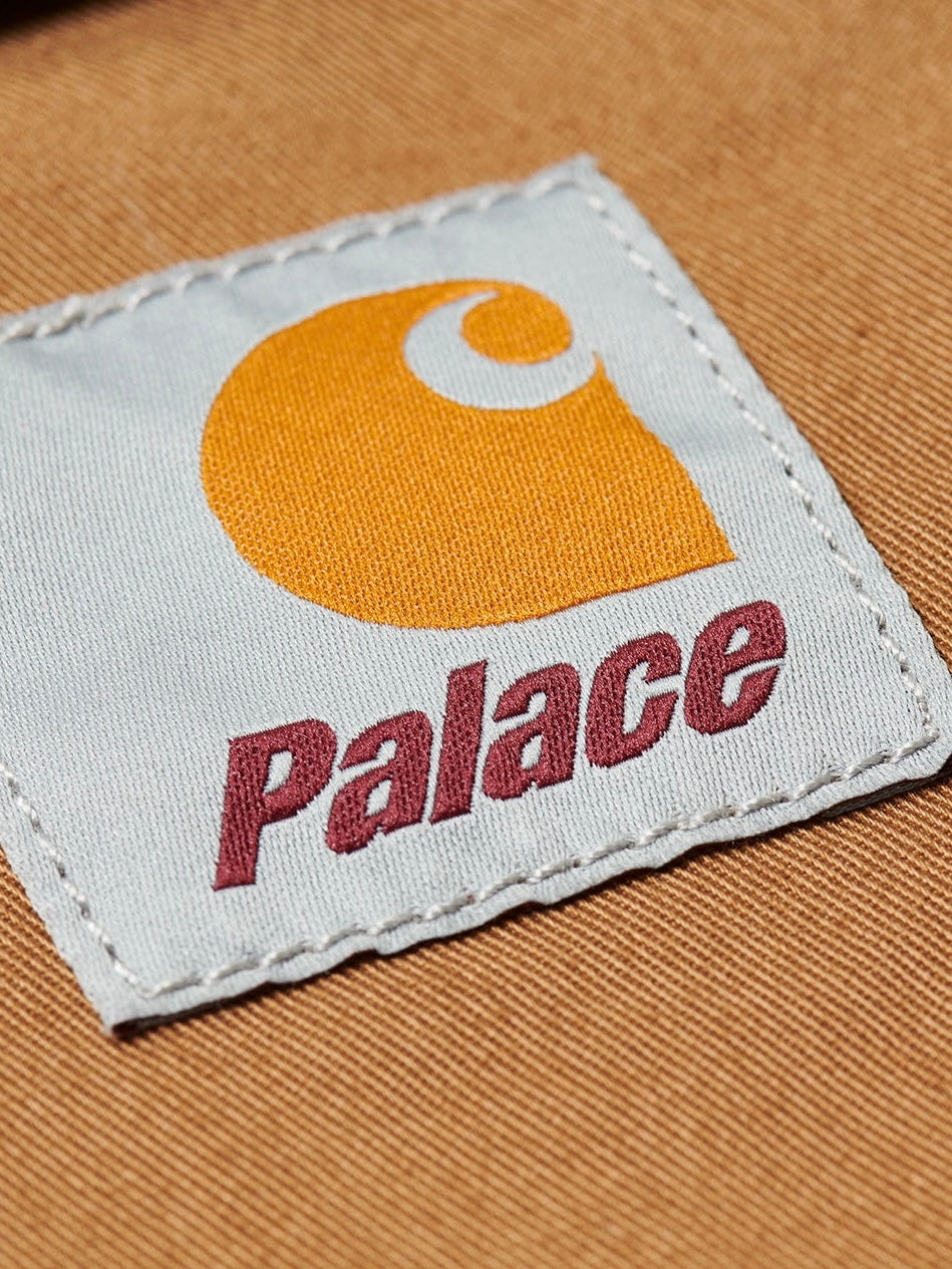 Palace x Carhartt WIP Longsleeve Master Shirt Hamilton Brown